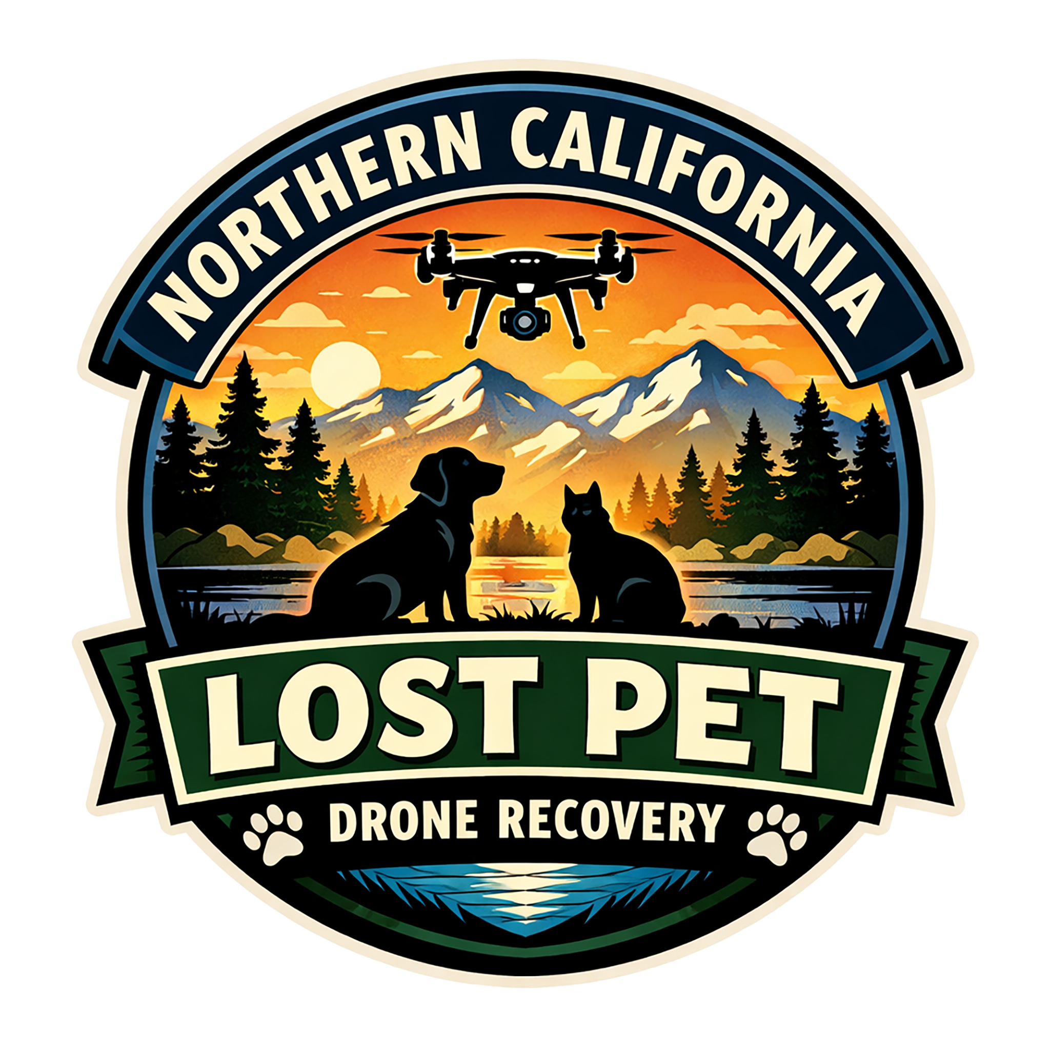 NorCal Lost Pet logo